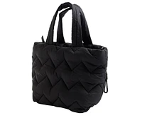 Quilted Mini Tote Bag