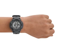 Keats Fast Wrap Digital Gray Watch