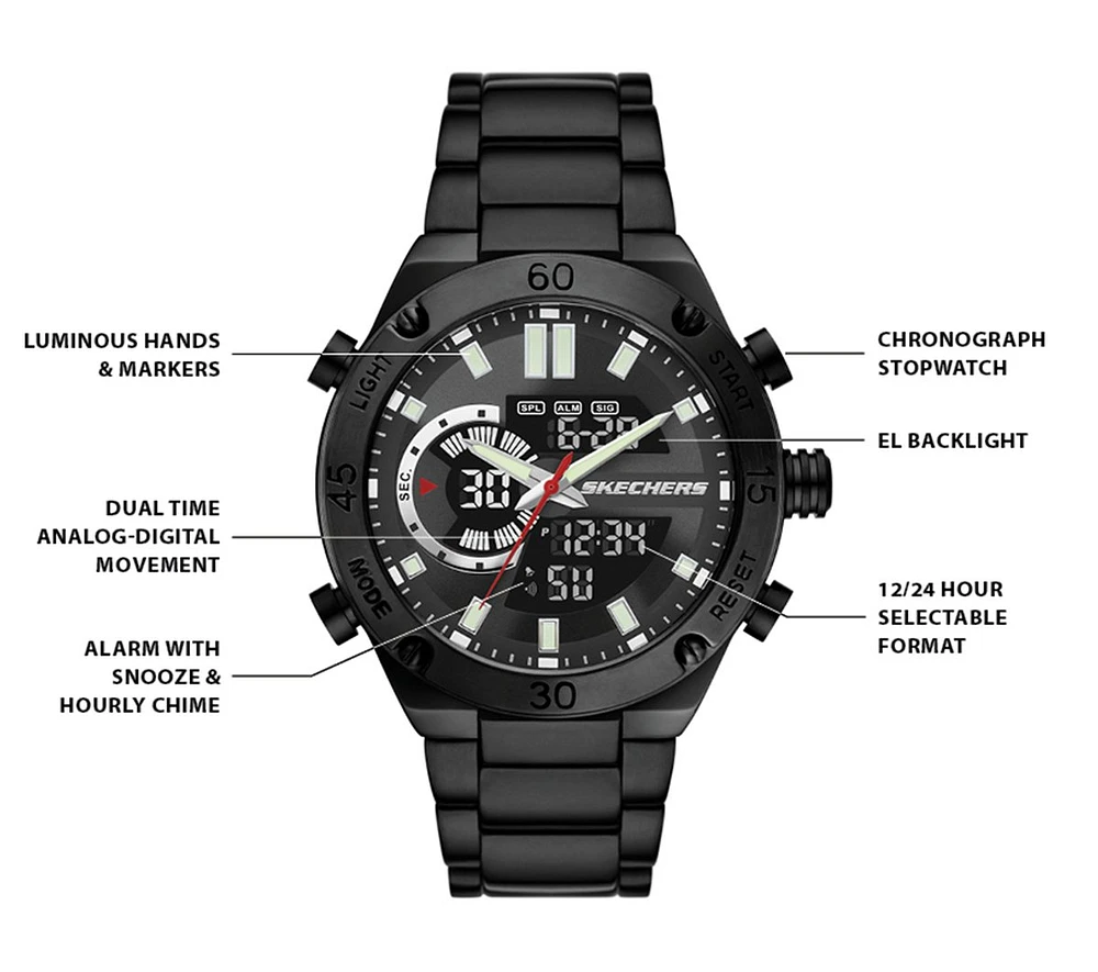 Skechers Analog Chrono Watch
