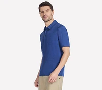 GO GOLF DRI All Day Stripe Polo
