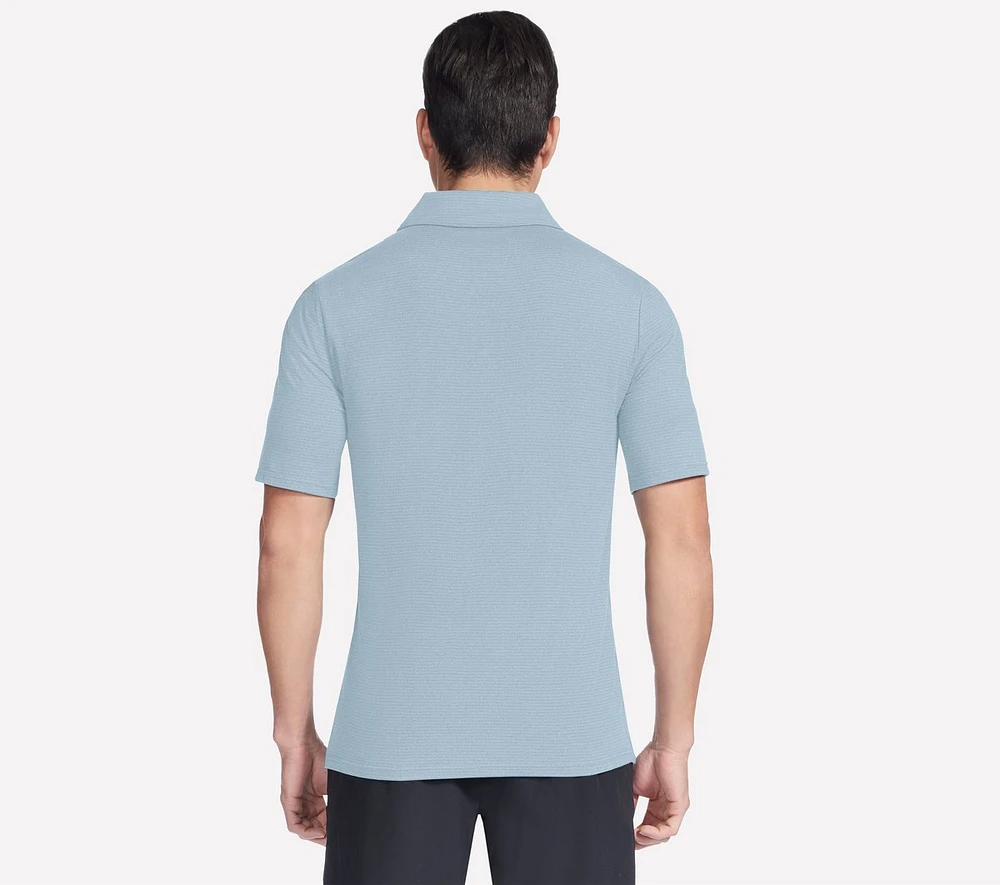 GO GOLF DRI All Day Stripe Polo