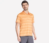 GO DRI Charge Multi Stripe Polo