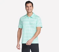 GO DRI Charge Multi Stripe Polo