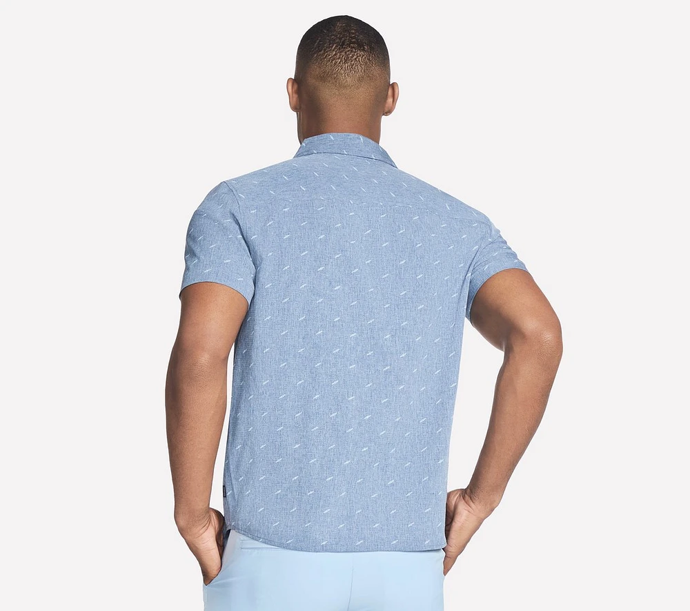 The GO WALK Air Printed Short Sleeve Shirt