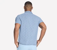 The GO WALK Air Printed Short Sleeve Shirt