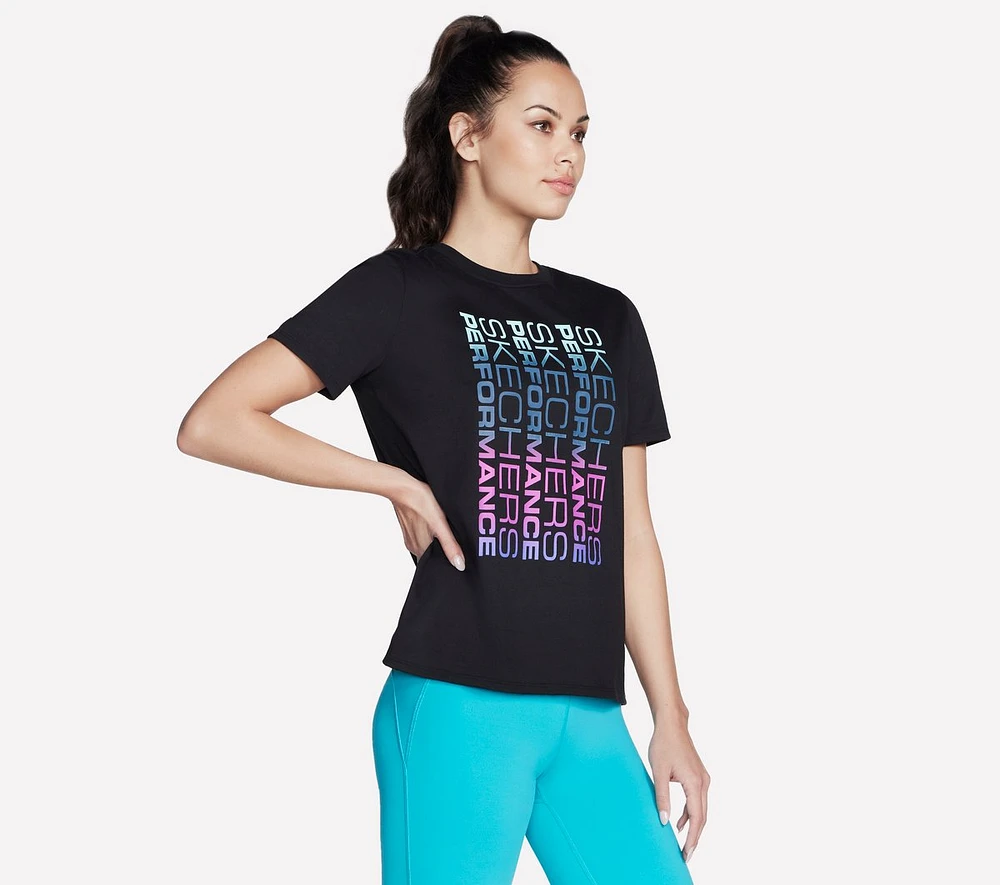 Vibrant Glow Short Sleeve Tee