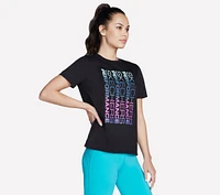 Vibrant Glow Short Sleeve Tee