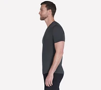 GO DRI Pima Short Sleeve V-Neck