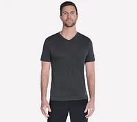 GO DRI Pima Short Sleeve V-Neck
