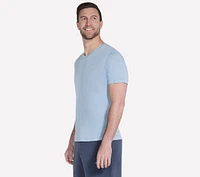GO DRI Pima Short Sleeve V-Neck