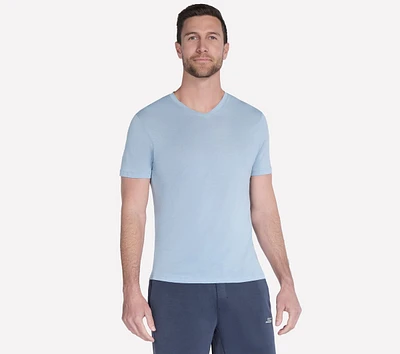 GO DRI Pima Short Sleeve V-Neck