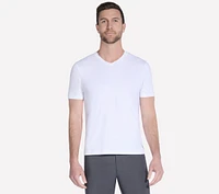 GO DRI Pima Short Sleeve V-Neck