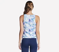 GO WALK Seascape Floral Tank