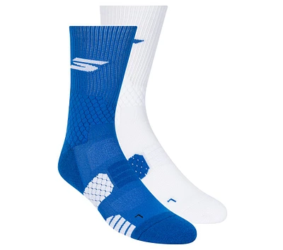 2 Pack Performance Basketball Crew Socks