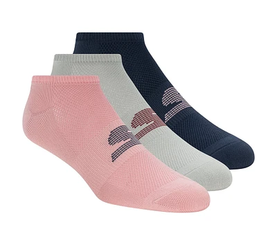 3 Pack No Show Stretch Socks