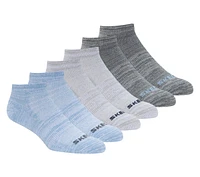 6 Pack Low Cut Non Terry Socks