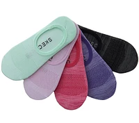 5 Pack Microfiber Liner Socks