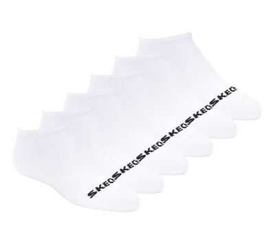 Cotton No-Show Socks - 6 Pack