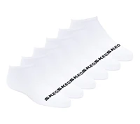 Cotton No-Show Socks - 6 Pack