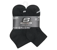 6 Pack Core Quarter Socks