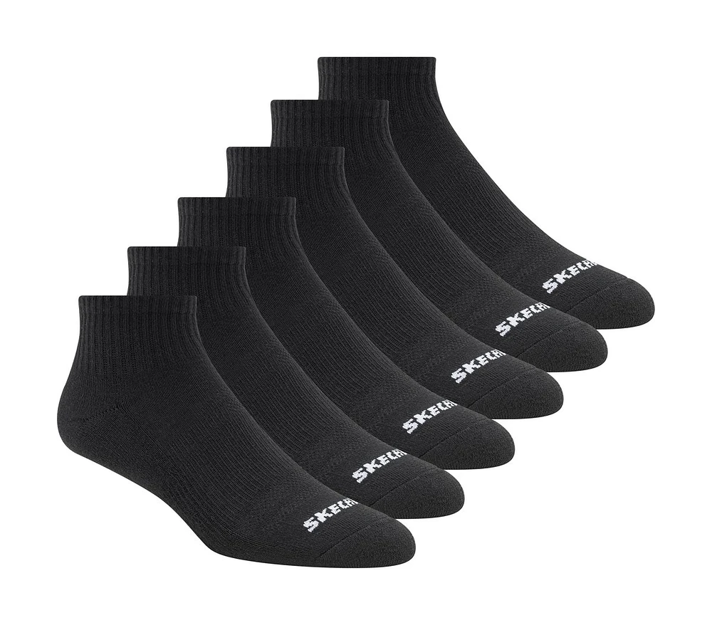 6 Pack Core Quarter Socks