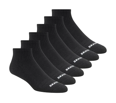 6 Pack Core Quarter Socks