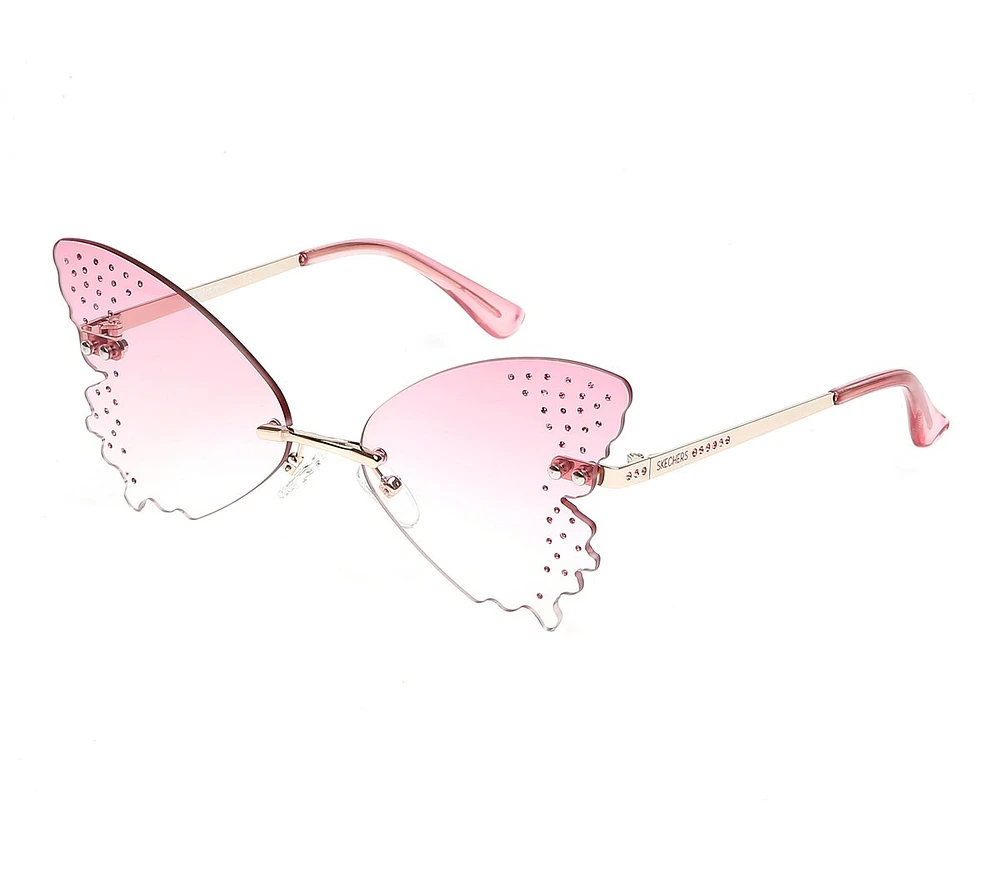 Rimless Butterfly Sunglasses