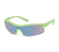 Matte Semi Wrap Sunglasses