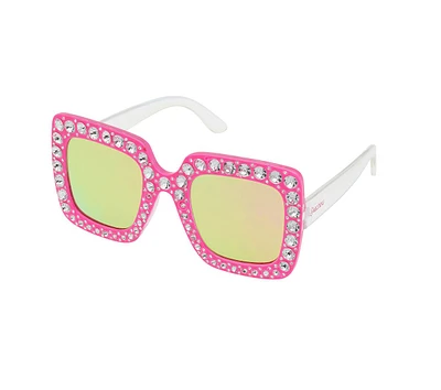 Square Rhinestone Sunglasses