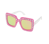 Square Rhinestone Sunglasses