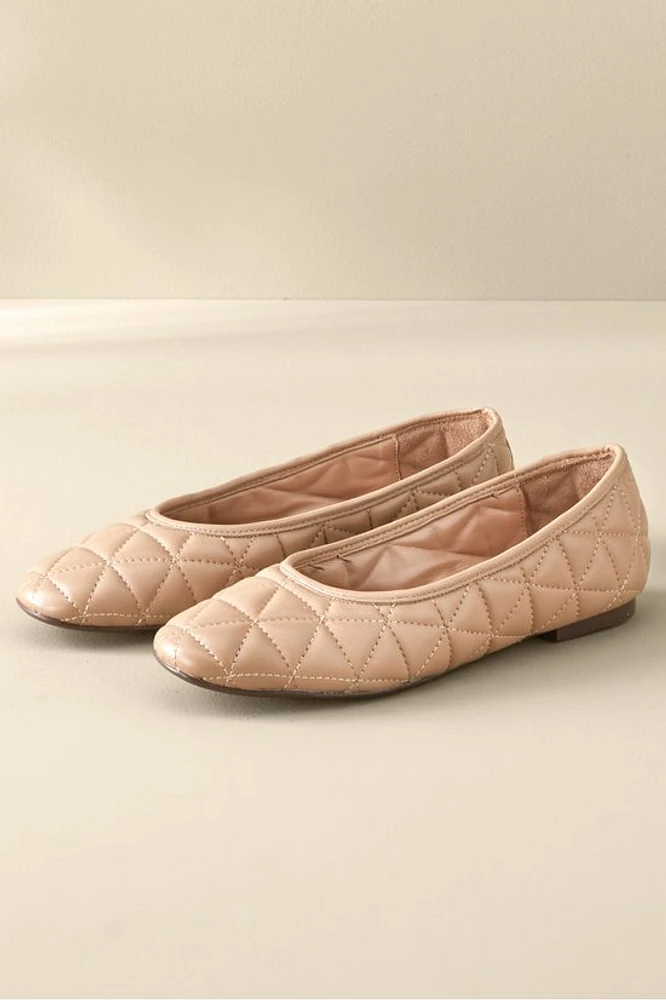 Schutz Arissa Quilted Ballet Flat