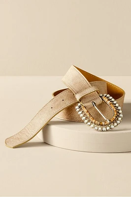 Dolly Embellished Buckle Belt