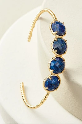 Odeta Lapis Stone Cuff