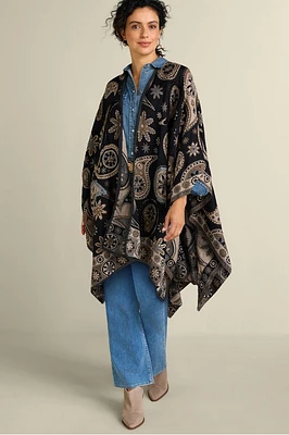 Yasmin Embroidered Wrap