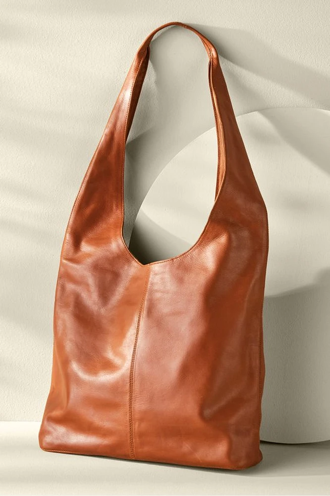 Lacey Leather Tote