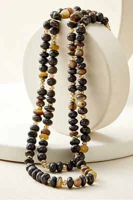 Ebony Beaded Necklace