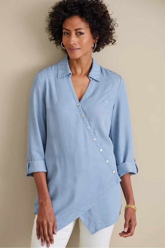 Washed TENCEL Tunic