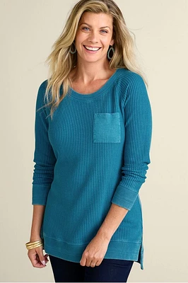 Autumn Waffle Tunic