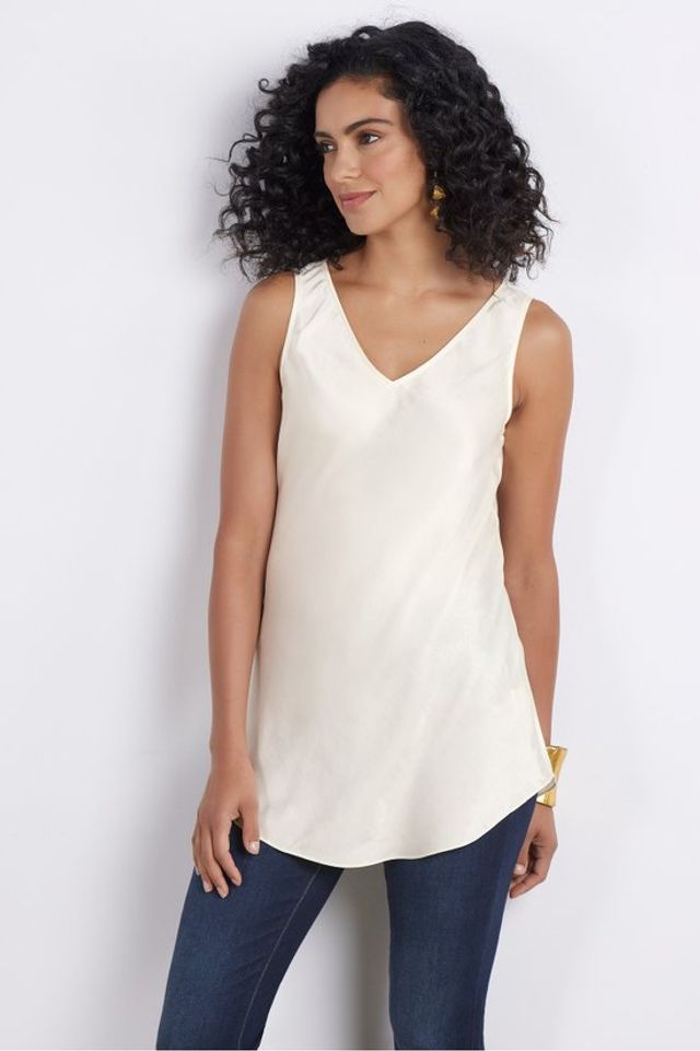 T.La Ribbed Halter Tank