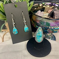 Copper Blue Turquoise Set — Silver Vixen