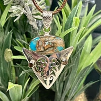 Copper Blue Turquoise Set — Silver Vixen