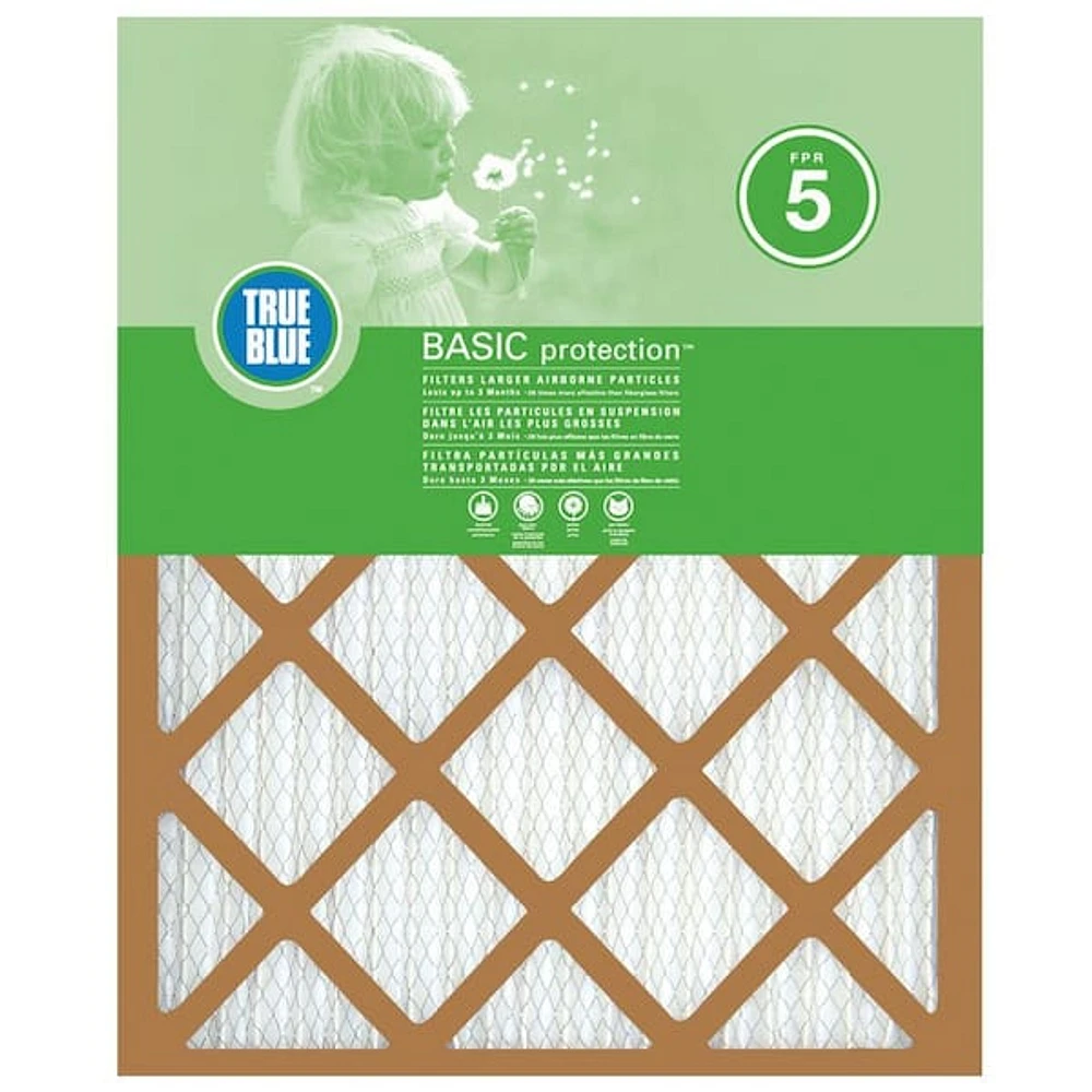 True Blue X x 1 Basic FPR 5 Pleated Air Filter | The Market Place