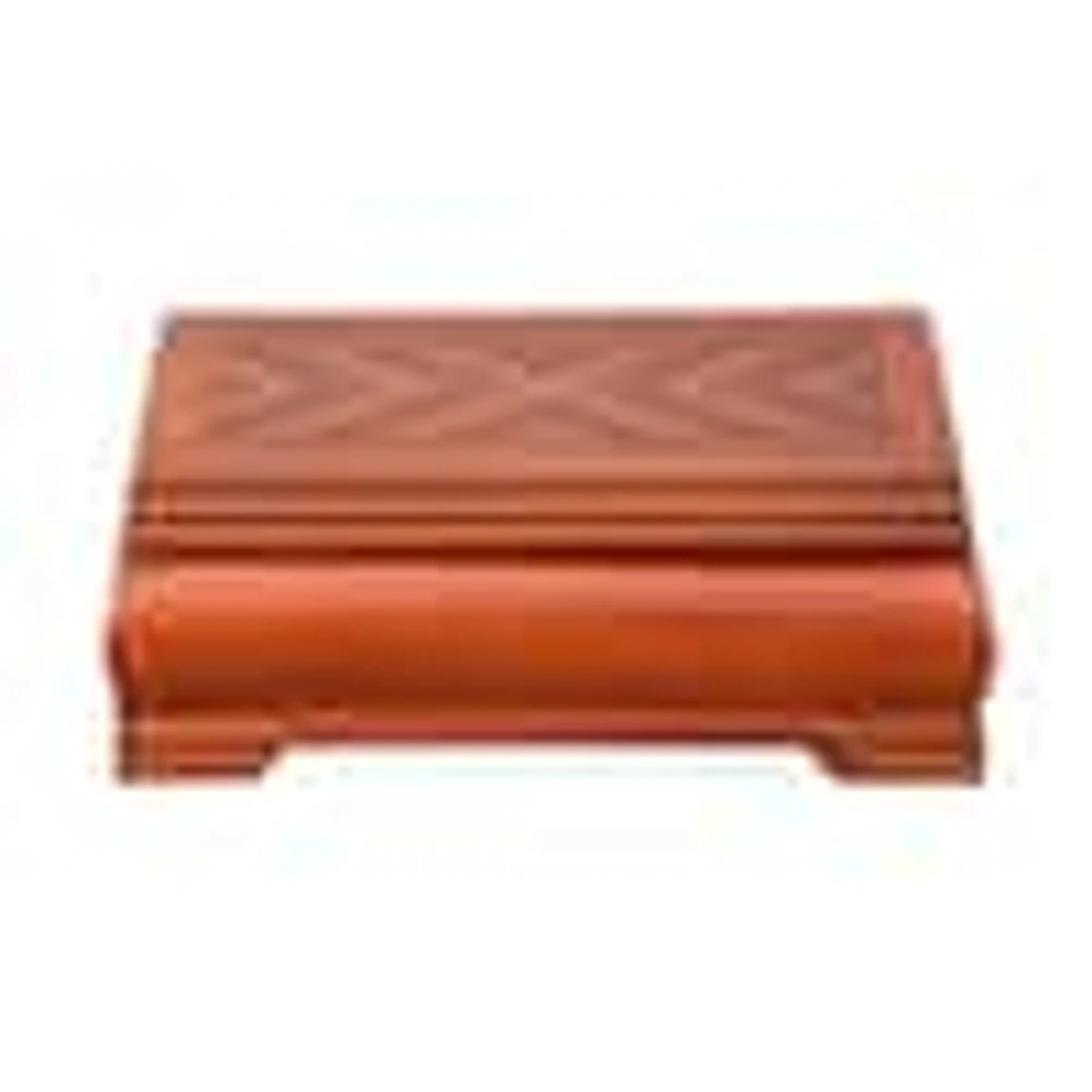 Mele & Co Carmen Walnut Wooden Jewelry Box | The Market Place