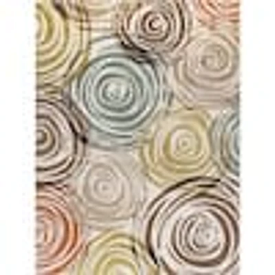 Deco Abstract 8 ft. x 10 ft. Indoor Area Rug