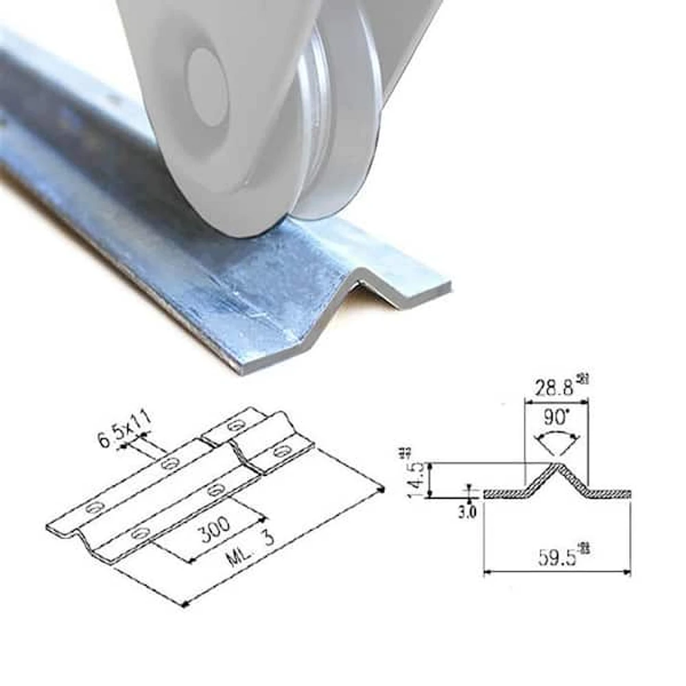 Angel Sar 1 .57 in. x 1 .57 in. Metal Magnet for Magnetic Limit Switch Sliding Gate Opener (4-Pack)