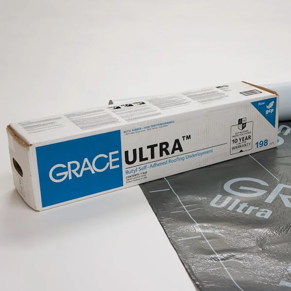 GCP Applied Technologies Grace Ultra 34 in. x 70 ft. Roll Self Adhered  Roofing Underlayment (198 sq. ft.) | The Market Place