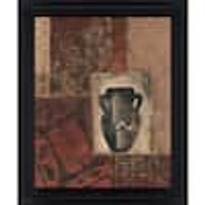 28 in. x 34 in. "Artifact Revival Il" By Maria Donovan Framed Print Wall Art