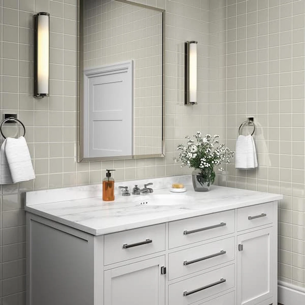 Daltile Matte Almond 4-1/4 in. x 4-1/4 in. Ceramic Wall Tile (12.5 sq. ft. / case) Daltile Matte Almond 4-1/4 in. x 4-1/4 in. Ceramic Wall Tile (12.5 sq. ft. / case)