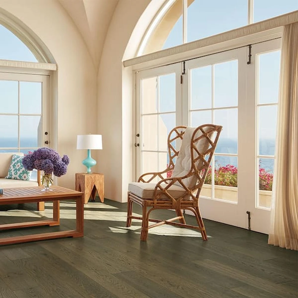 Malibu Wide Plank Salinas Maple 3/8 in. T x 6.5 in. W Click Lock Wire Brushed Engineered Hardwood Flooring (945.6 sq. ft./pallet)
