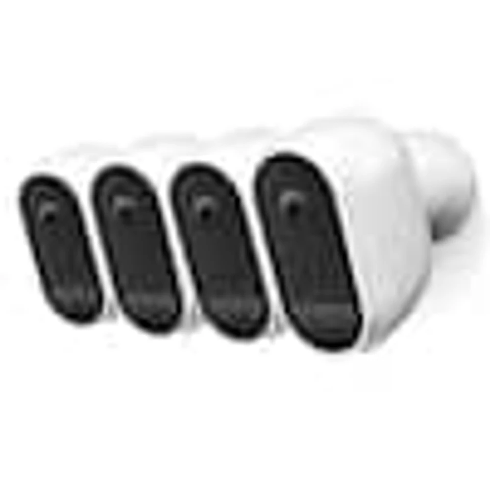 Swann Refurbished Wire-Free Cam Battery Wireless Indoor/Outdoor Standard  Security Camera with Face Recognition, White (4-Pack) | The Market Place